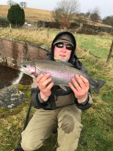 Opening day 4/3/17. Mark Davies with a nice fish