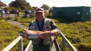 Max Williams with a fish, again around 5/6lb caught on 28/9/15